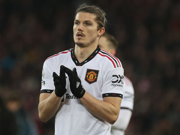 Gelandang Manchester United, Marcel Sabitzer.