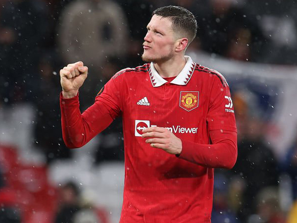 Penyerang Manchester United, Wout Weghorst.