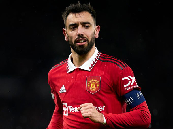 Playmaker Manchester United, Bruno Fernandes.