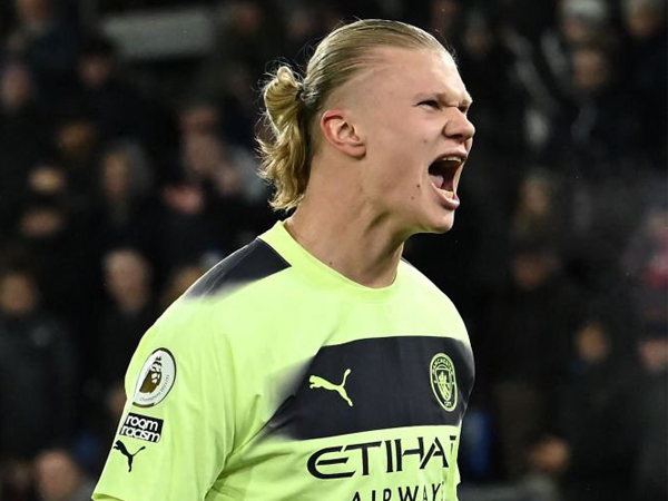 Striker Manchester City, Erling Haaland.