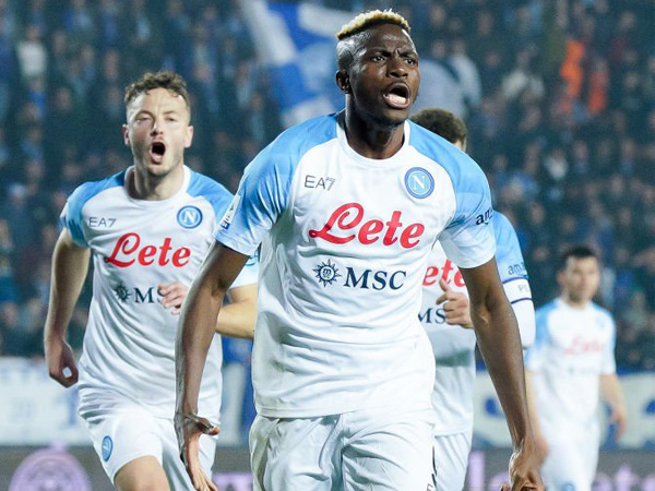Striker Napoli, Victor Osimhen.