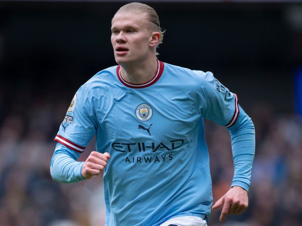 Striker Manchester City, Erling Haaland.
