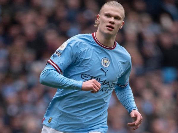 Striker Manchester City, Erling Haaland.
