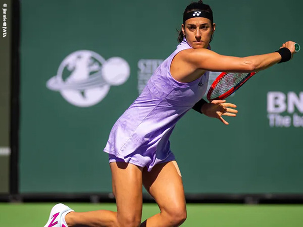 Caroline Garcia Penuh Kegigihan Atasi Leylah Annie Fernandez Di Indian Wells