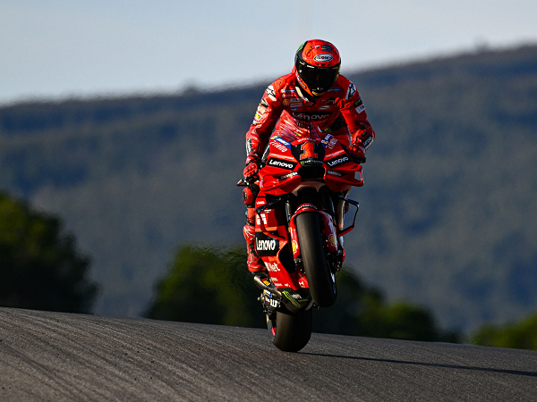 Hasil tes Portimao buat Francesco Bagnaia makin pede.