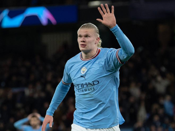 Striker Manchester City, Erling Haaland.