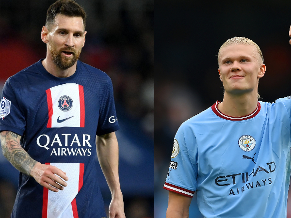 Erling Haaland samai rekor Lionel Messi di Liga Champions