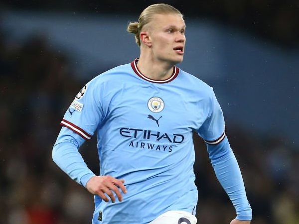 Striker Manchester City, Erling Haaland.