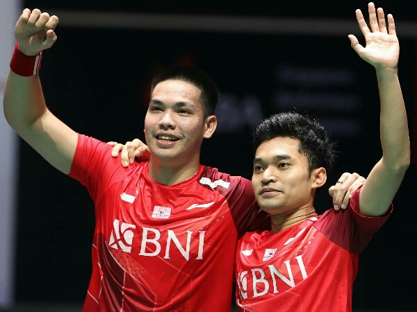 Sikat Juara Dunia, Leo/Daniel ke 16 Besar All England 2023