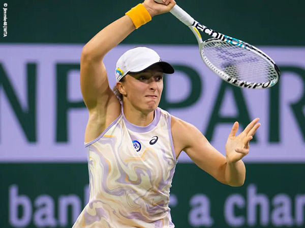Iga Swiatek Tahan Laju Emma Raducanu Di Babak 16 Besar Indian Wells