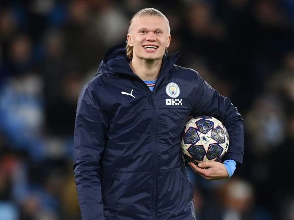 Striker Manchester City, Erling Haaland.