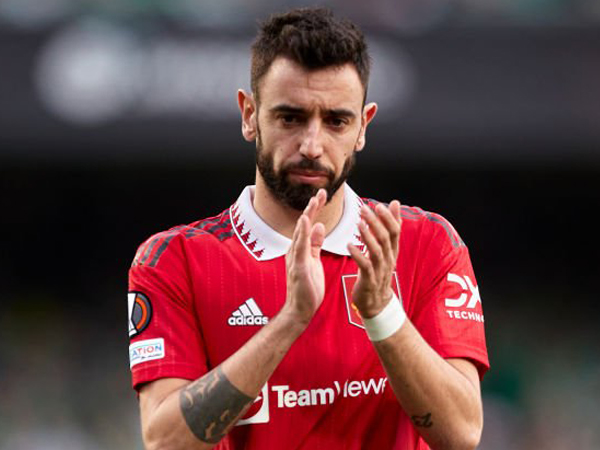 Playmaker Manchester United, Bruno Fernandes.