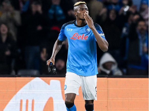 Striker Napoli, Victor Osimhen.