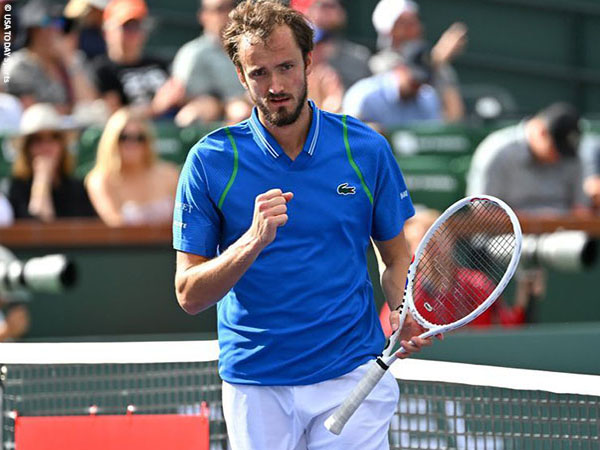 Daniil Medvedev Tekuk Frances Tiafoe Demi Tiket Final Pertama Di Indian Wells