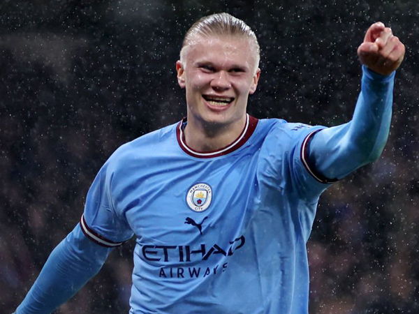 Striker Manchester City, Erling Haaland.