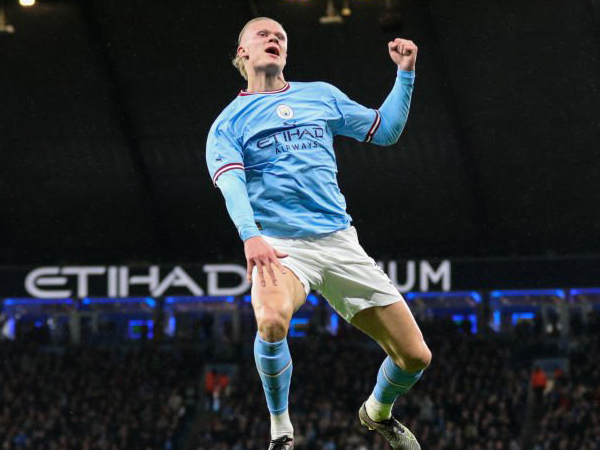 Striker Manchester City, Erling Haaland.