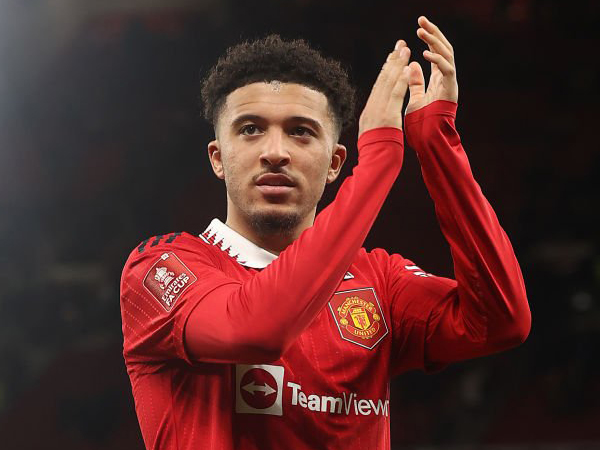 Winger Manchester United, Jadon Sancho.