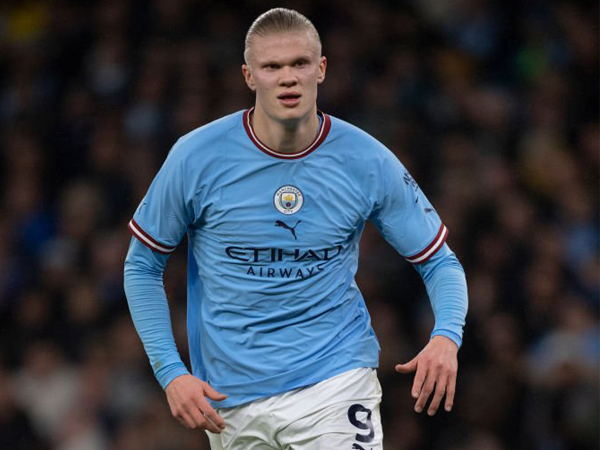 Striker Manchester City, Erling Haaland.