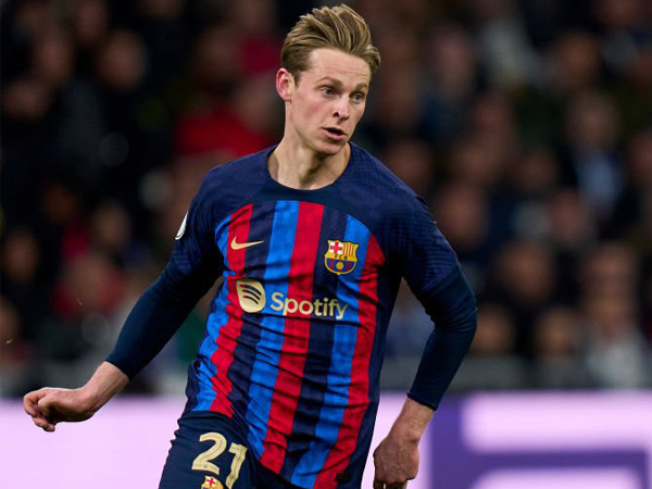 Gelandang Barcelona, Frenkie de Jong.