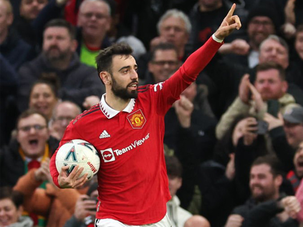 Playmaker Manchester United, Bruno Fernandes.