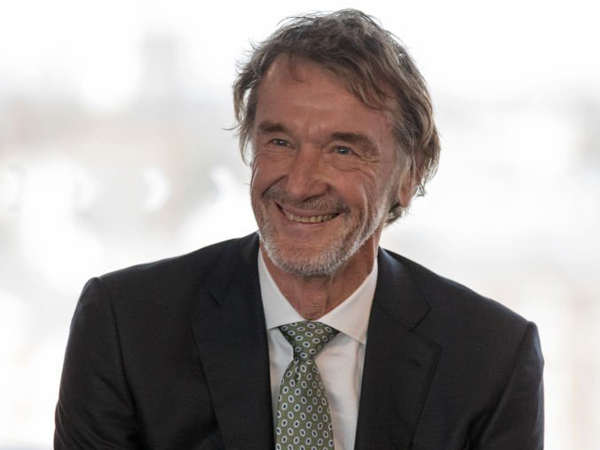 CEO Ineos, Sir Jim Ratcliffe.