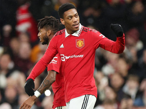 Striker Manchester United, Anthony Martial.