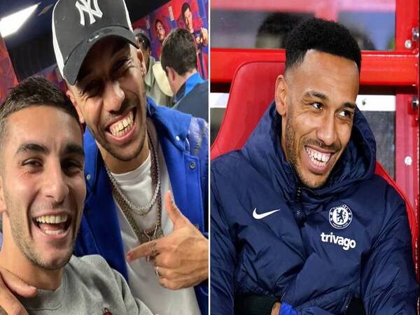 Chelsea dilaporkan bakal mendepak Pierre-Emerick Aubameyang dari tim, setelah striker asal Gabon itu kedapatan menonton laga El Clasico di Camp Nou akhir pekan lalu / via Istimewa