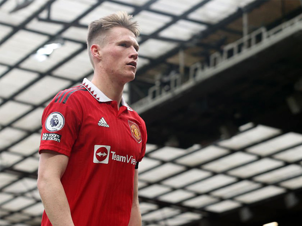 Gelandang Manchester United, Scott McTominay.