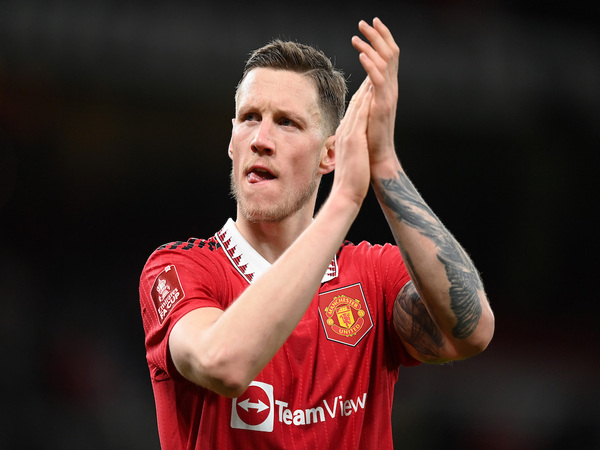 Wout Weghorst mengaku tengah menikmati betul kariernya saat ini bersama Manchester United / via Getty Images