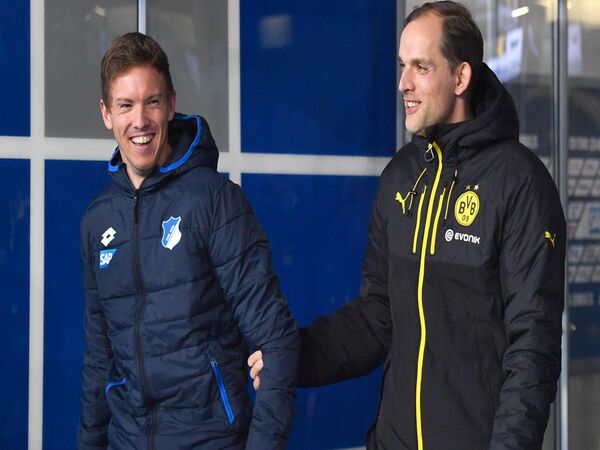 Bayern Muenchen disebut tengah mempertimbangkan untuk mencopot Julian Nagelsmann dari jabatannya sebagai manajer tim dan menggantinya dengan Thomas Tuchel / via AFP