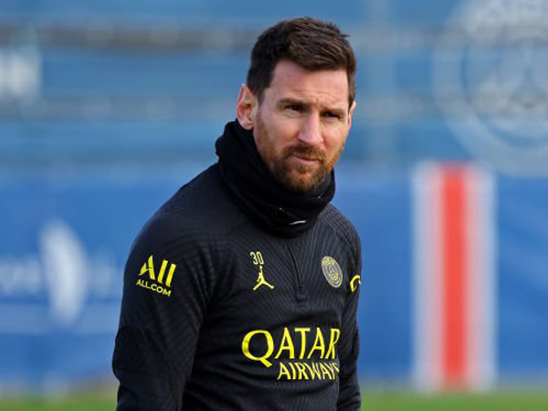 Penyerang Paris Saint-Germain, Lionel Messi.