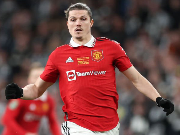 Gelandang Manchester United, Marcel Sabitzer.