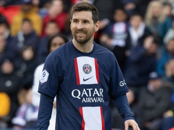 Penyerang Paris Saint-Germain, Lionel Messi.