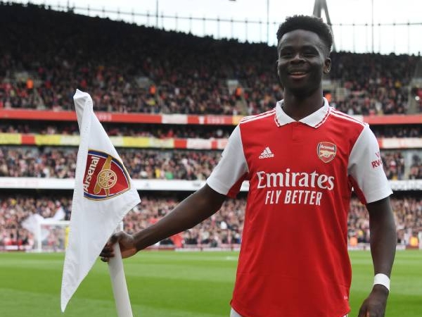 Bukayo Saka merupakan salah satu pemain terpenting Arsenal