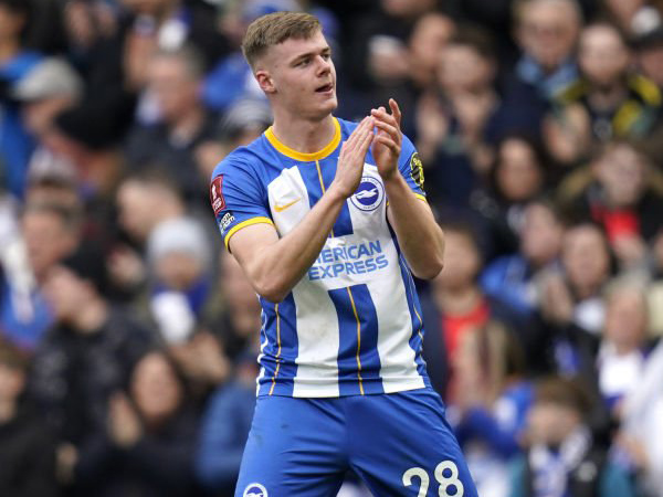 Penyerang Brighton & Hove Albion, Evan Ferguson.