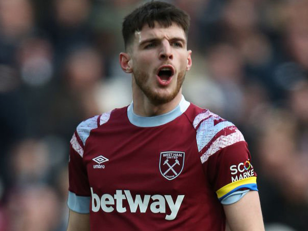 Gelandang West Ham United, Declan Rice.