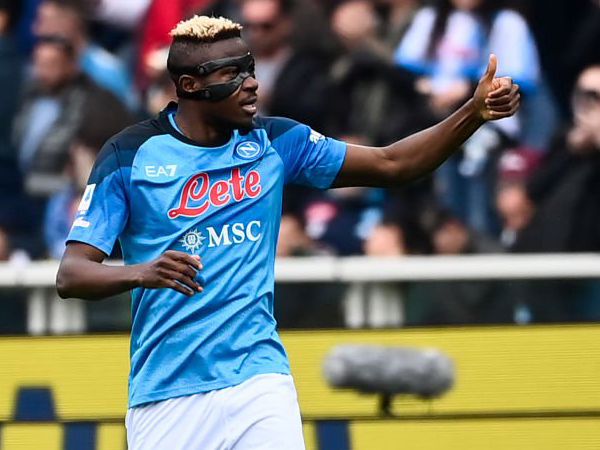 Striker Napoli, Victor Osimhen.