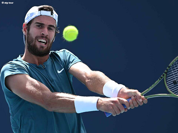 Akhiri Puasa Kemenangan Atas Petenis Ini, Karen Khachanov Maju Ke Perempatfinal Di Miami