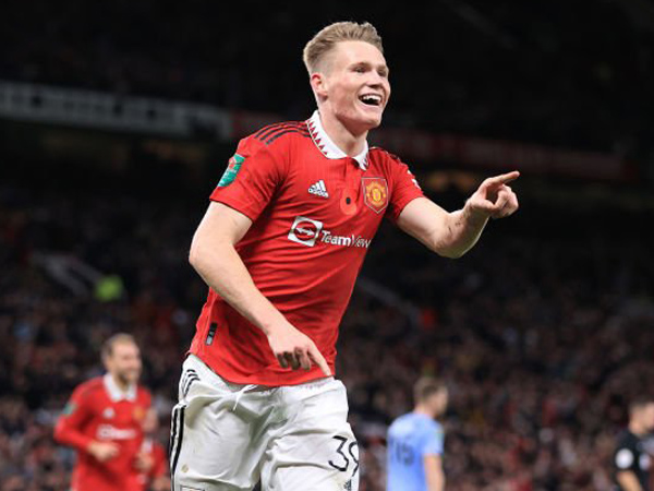Gelandang Manchester United, Scott McTominay.