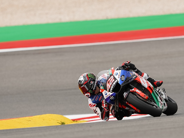 Alex Rins kecewa akan kecepatan RC213V di GP Portugal.