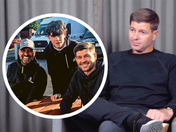 Fotonya dengan Jurgen Klopp Viral, Gerrard Ceritakan Kisah di Baliknya