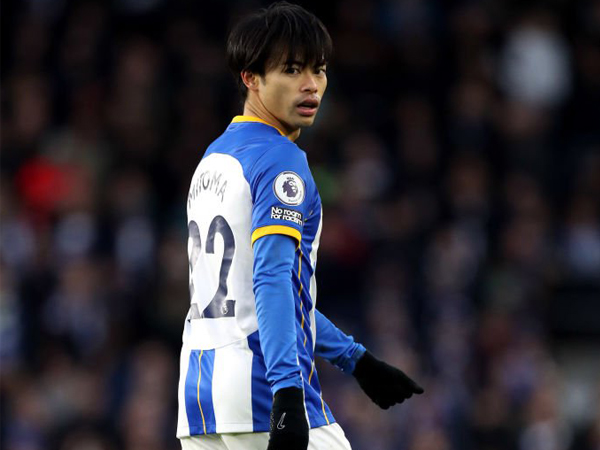 Winger Brighton & Hove Albion, Kaoru Mitoma.