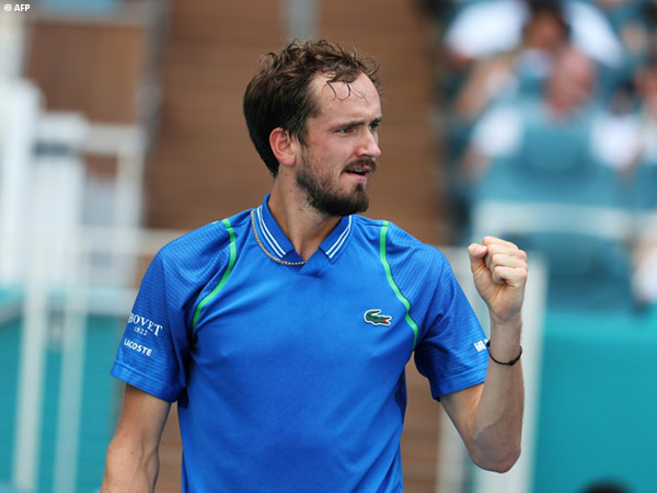 Daniil Medvedev Pantang Menyerah Demi Lolos Ke Final Pertama Miami Open