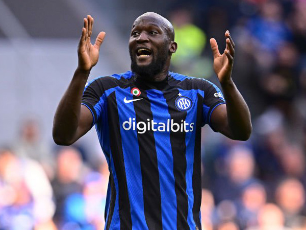 Striker Inter Milan, Romelu Lukaku.