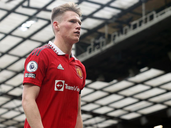 Gelandang Manchester United, Scott McTominay.