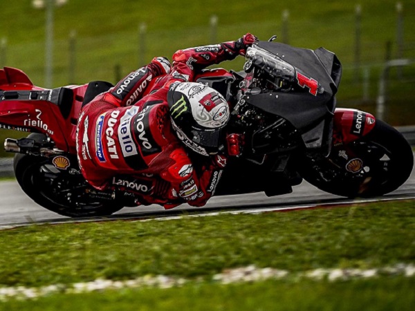 Pebalap Ducati Lenovo, Francesco Bagnaia.