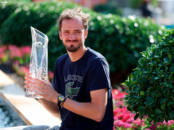 Daniil Medvedev Tak Sembunyikan Kegembiraan Usai Lalui Awal Musim Terbaik