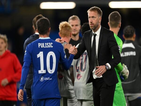 Christian Pulisic bersuara terkait keputusan Chelsea yang baru saja memecat Graham Potter dari kursi manajer klub / via Getty Images