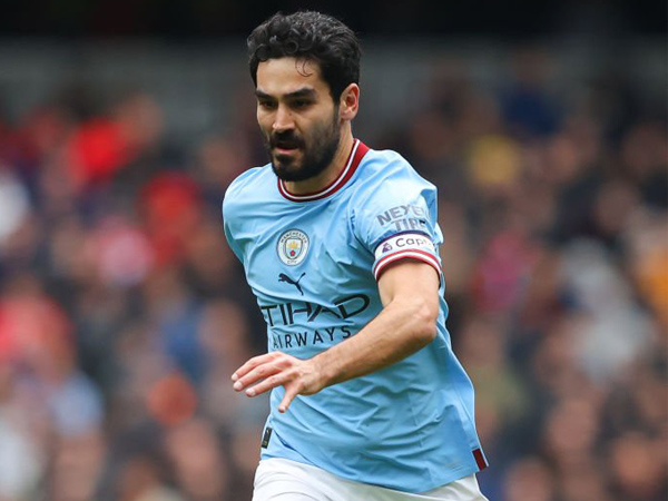 Gelandang Manchester City, Ilkay Gundogan.