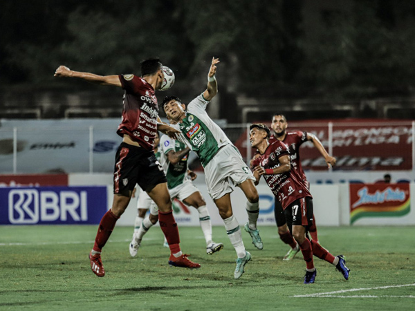 Pertemuan pertama antara Bali United kontra PSS Sleman
